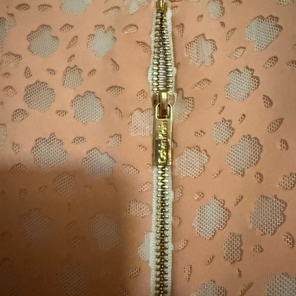 Calvin Klein Peach Sleeveless Midi Dress - Picture 7 of 10